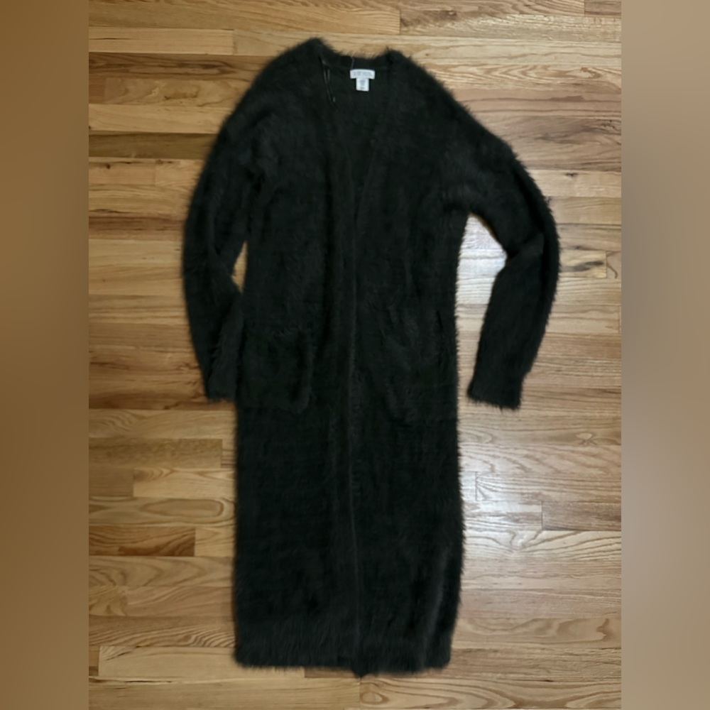 Cozy Long Sweater - Size Medium - Dark Green - Super Warm